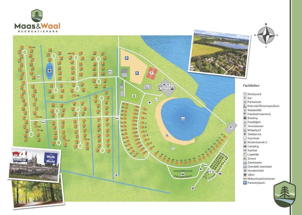Recreatiewoning Maas En Waal 191 Villa Ewijk Kültér fotó